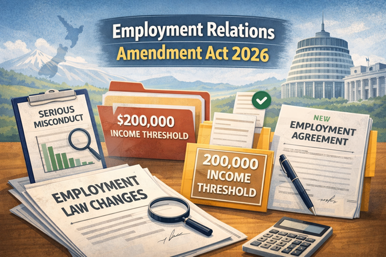 Employment Relations Amendment Act 2026 NZ — key changes for business owners